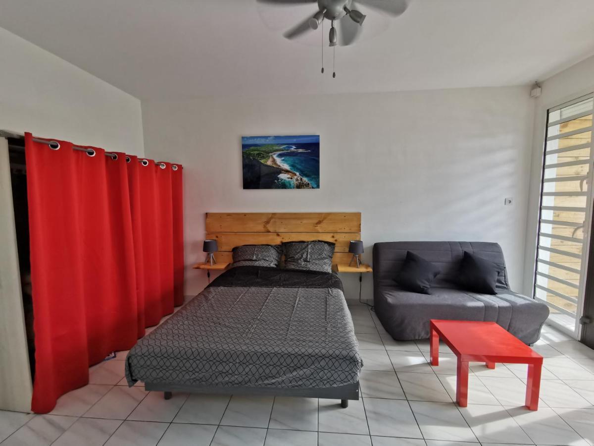 Appartement Vue Mer Et Montagne A 100M De La Plage Le Gosier  Exterior foto